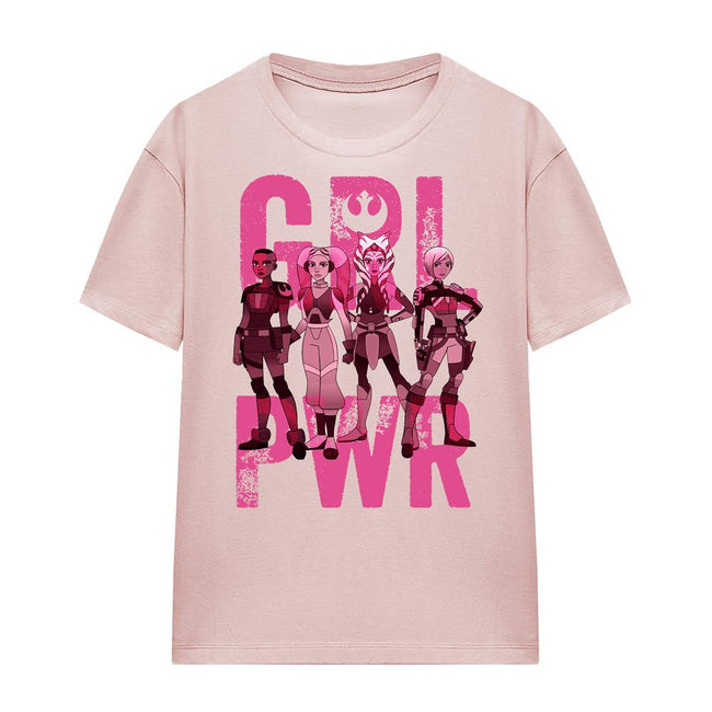 Pink - Front - Star Wars Unisex Adult Jar Jar Binks T-Shirt