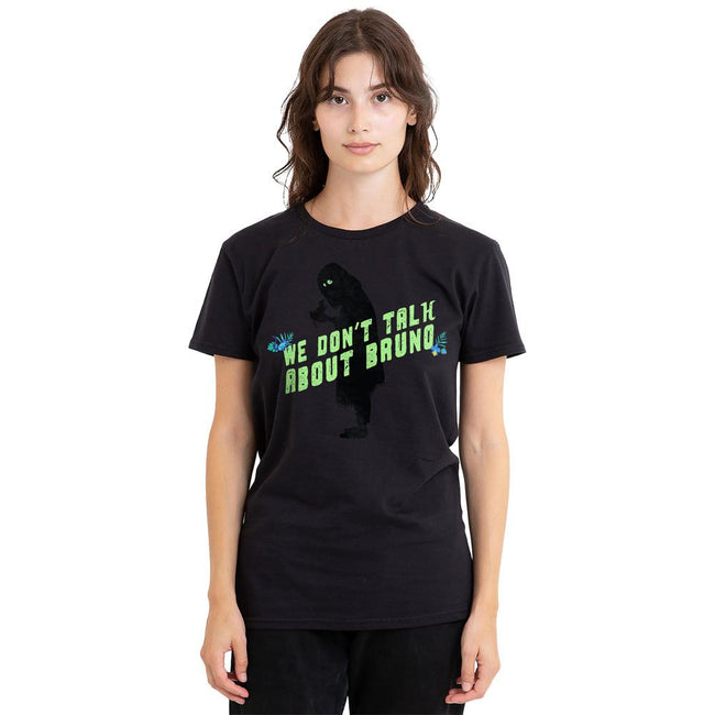 Black - Side - Encanto Unisex Adult We Don´t Talk About Bruno Silhouette T-Shirt