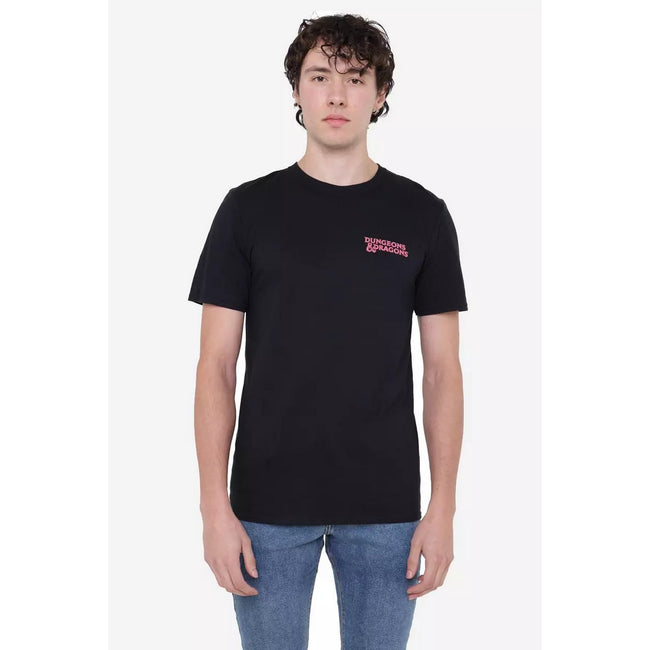Black - Side - Dungeons & Dragons Mens High Roller T-Shirt