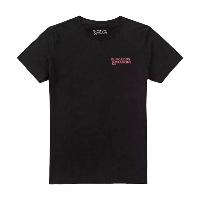 Black - Front - Dungeons & Dragons Mens High Roller T-Shirt