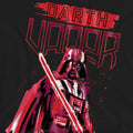 Black - Pack Shot - Star Wars Unisex Adult Darth Vader Painted T-Shirt