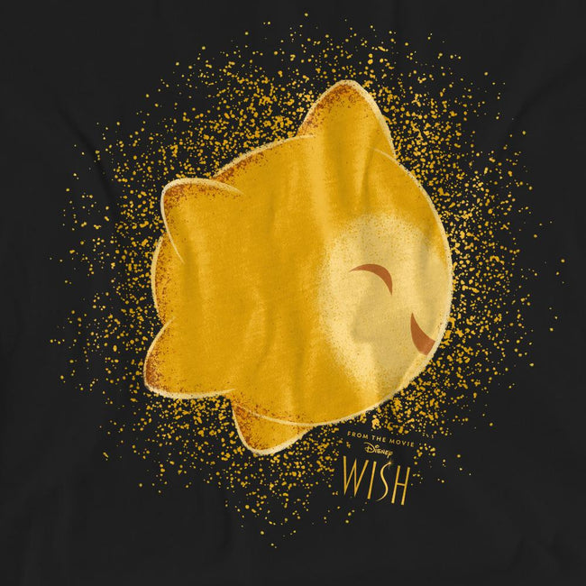 Black - Pack Shot - Wish Unisex Adult Upon A Star T-Shirt