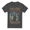 Charcoal - Front - AC-DC Unisex Adult Highway World Tour 79 T-Shirt
