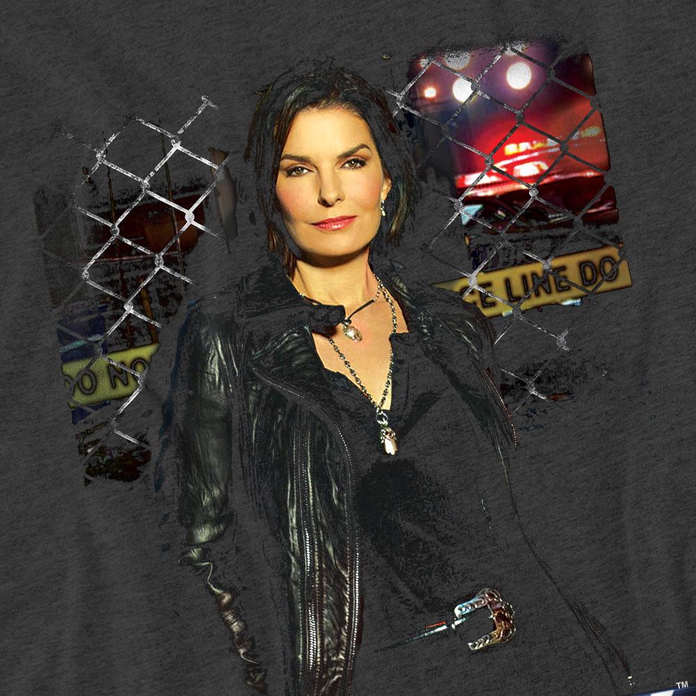 Charcoal - Pack Shot - CSI: NY Unisex Adult Jo T-Shirt