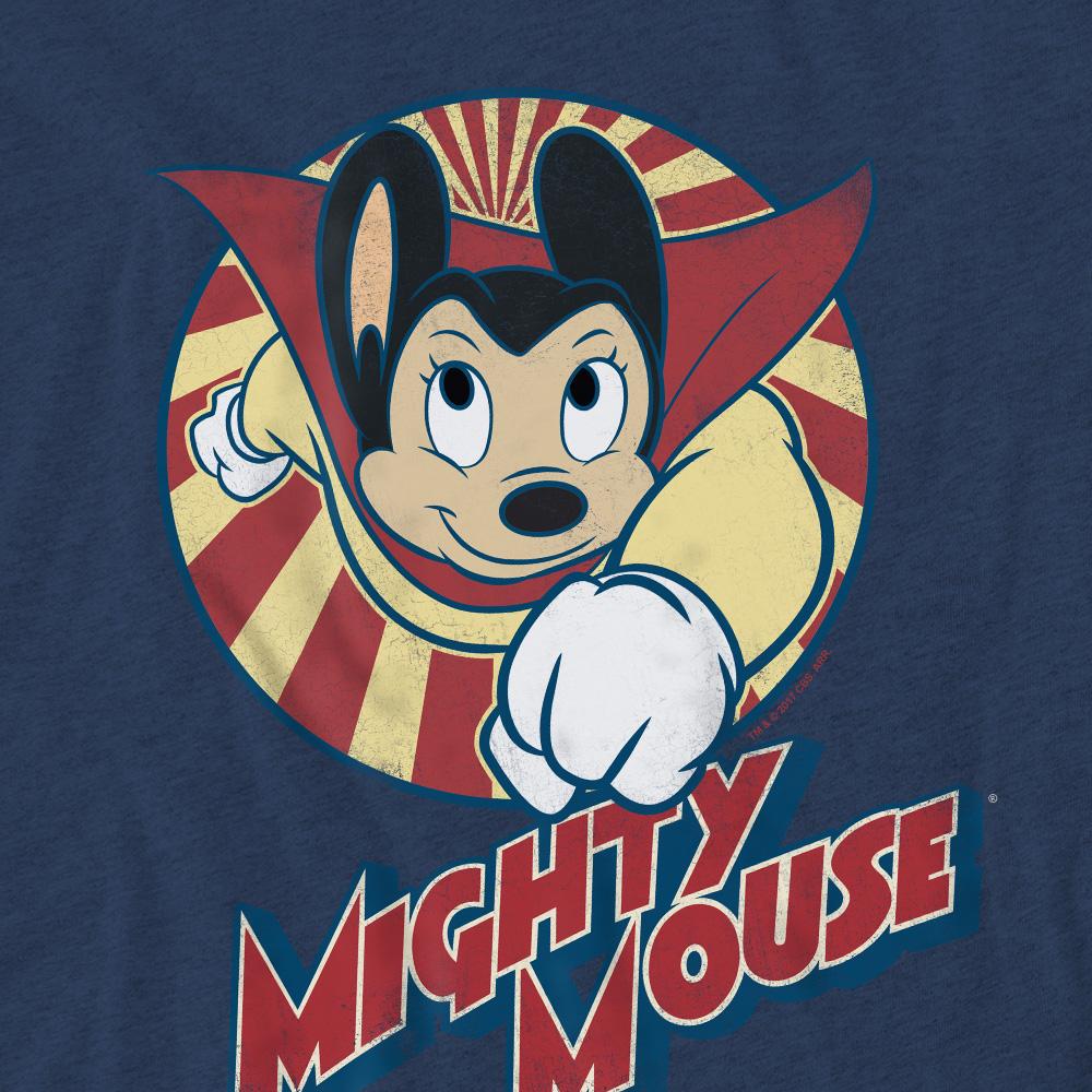 Navy - Pack Shot - Mighty Mouse Unisex Adult The One The Only T-Shirt