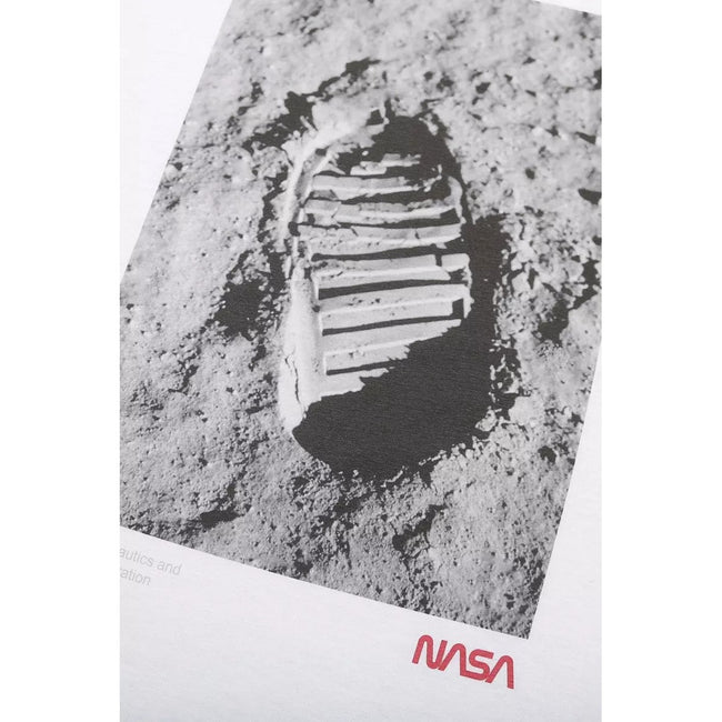 White - Side - NASA Mens One Step T-Shirt