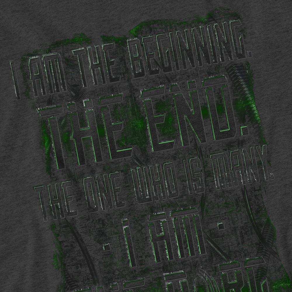 Charcoal - Pack Shot - Star Trek Unisex Adult I, Borg T-Shirt