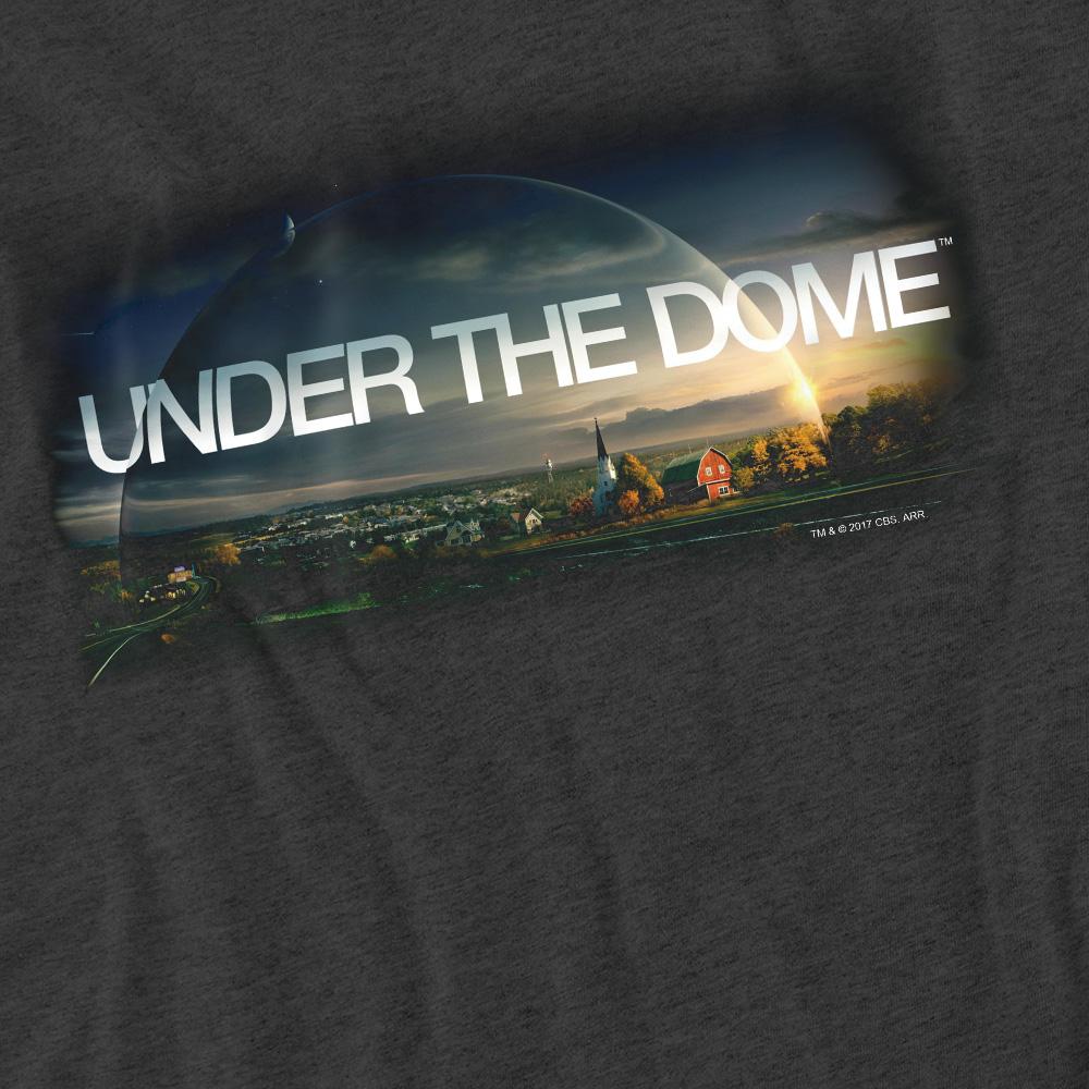 Charcoal - Pack Shot - Under the Dome Unisex Adult Key Art T-Shirt