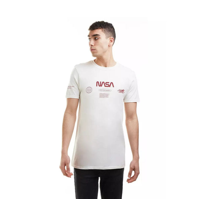 Natural - Pack Shot - NASA Mens Space Programme T-Shirt
