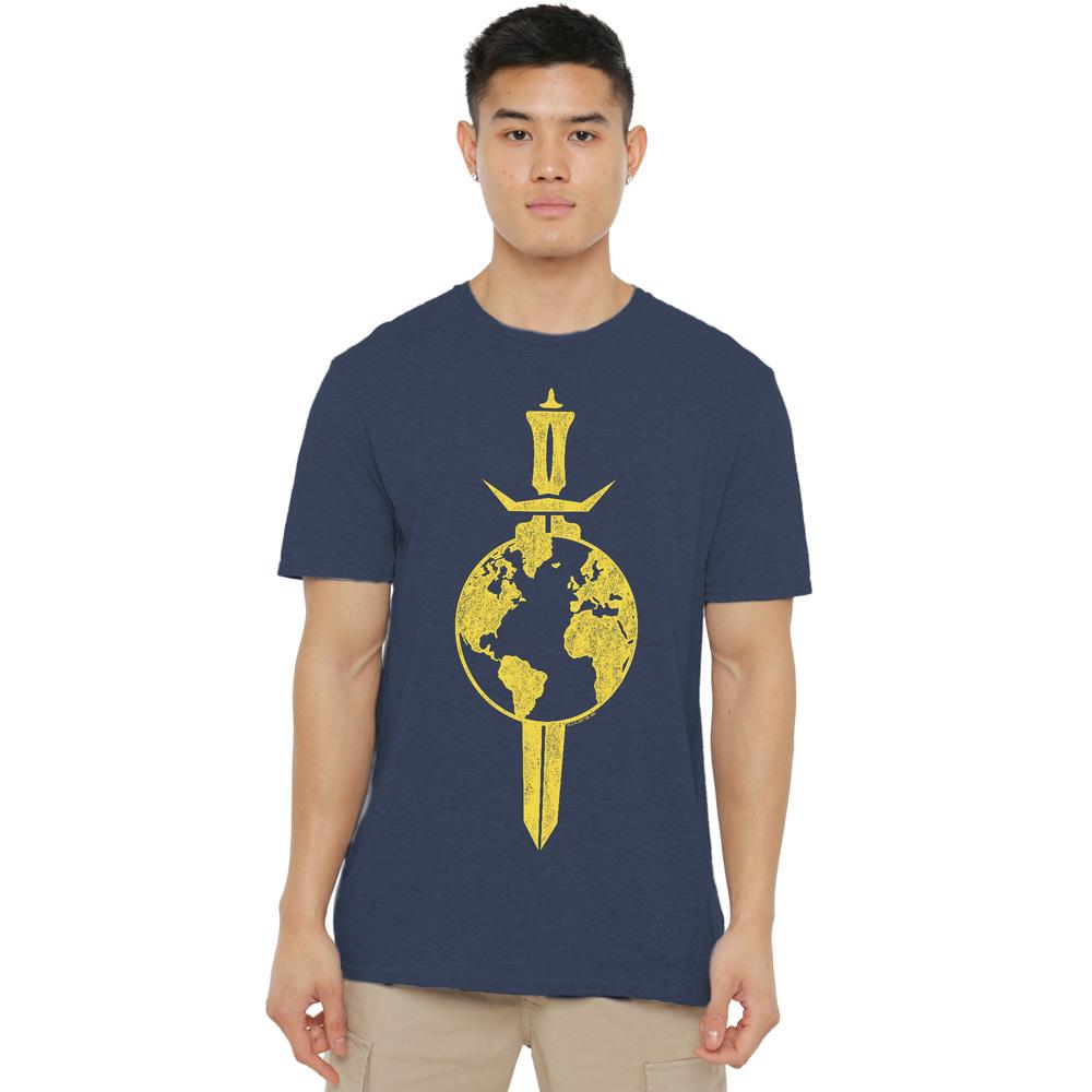 Navy - Pack Shot - Star Trek Unisex Adult Terran Empire T-Shirt