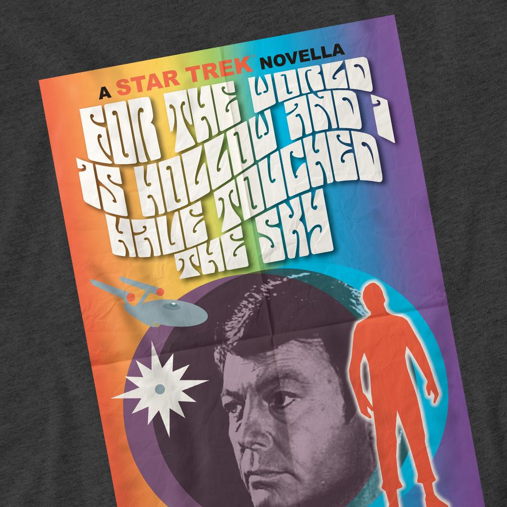 Charcoal - Pack Shot - Star Trek Unisex Adult The Original Series Episode 63 T-Shirt