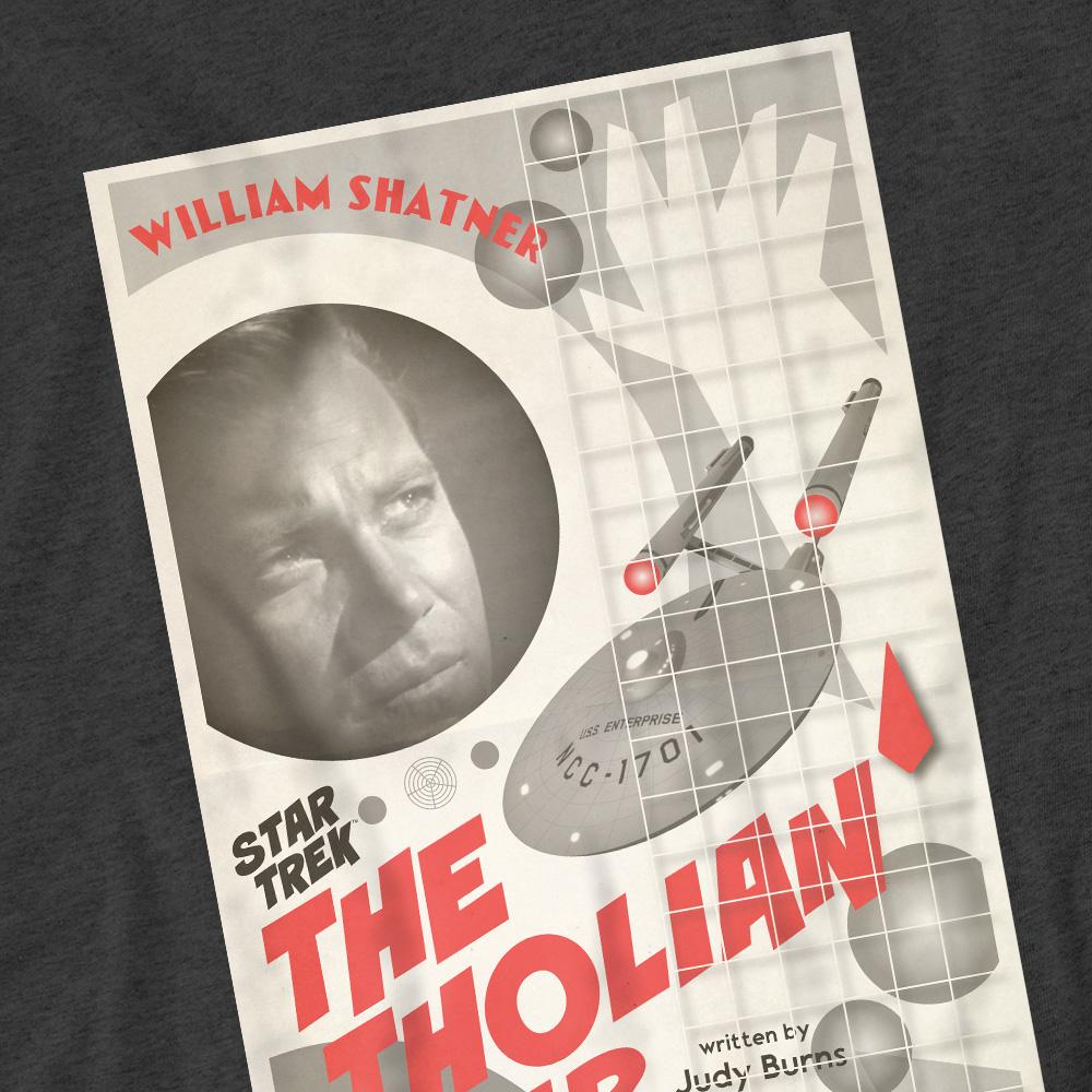 Charcoal - Pack Shot - Star Trek Unisex Adult The Original Series Episode 64 T-Shirt
