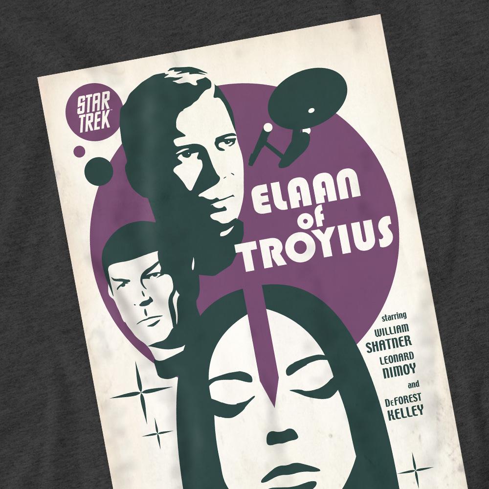 Charcoal - Pack Shot - Star Trek Unisex Adult The Original Series Episode 68 T-Shirt