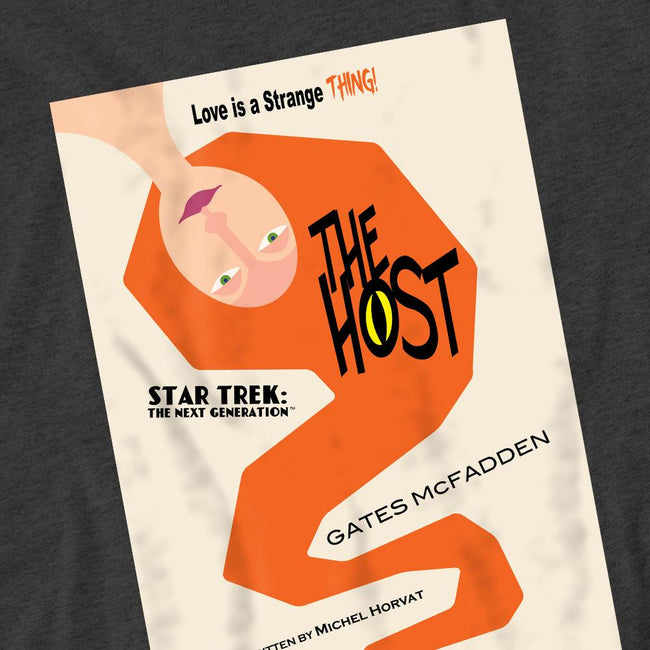 Charcoal - Pack Shot - Star Trek Unisex Adult The Next Generation Season 4 Episode 23 T-Shirt