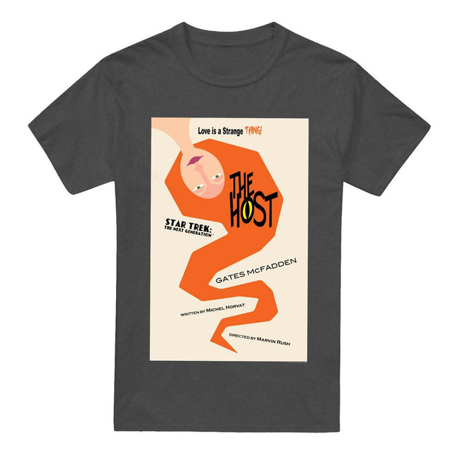 Charcoal - Front - Star Trek Unisex Adult The Next Generation Season 4 Episode 23 T-Shirt