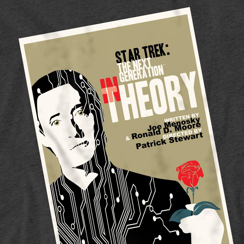 Charcoal - Pack Shot - Star Trek Unisex Adult The Next Generation Season 4 Episode 25 T-Shirt