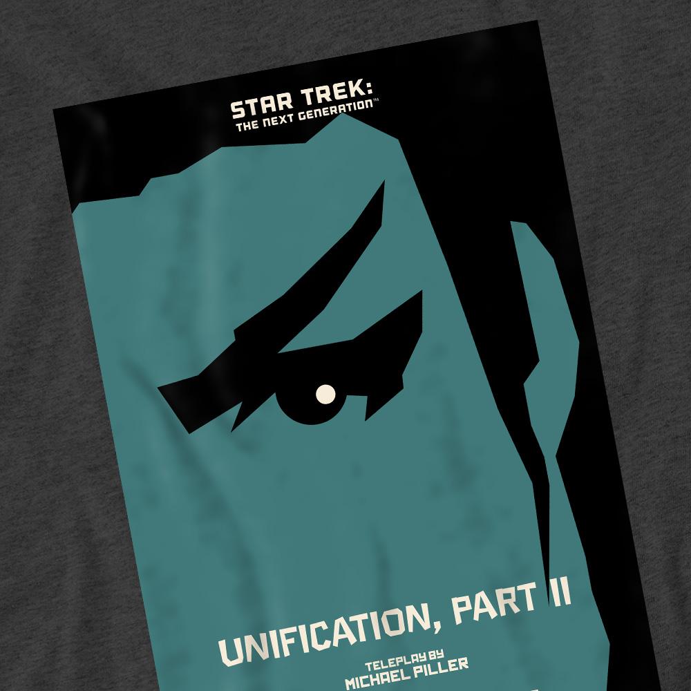 Charcoal - Pack Shot - Star Trek Unisex Adult The Next Generation Season 5 Episode 8 T-Shirt