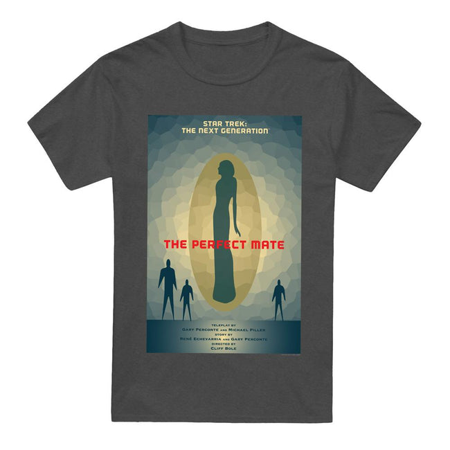 Charcoal - Front - Star Trek Unisex Adult The Next Generation Season 5 Episode 21 T-Shirt