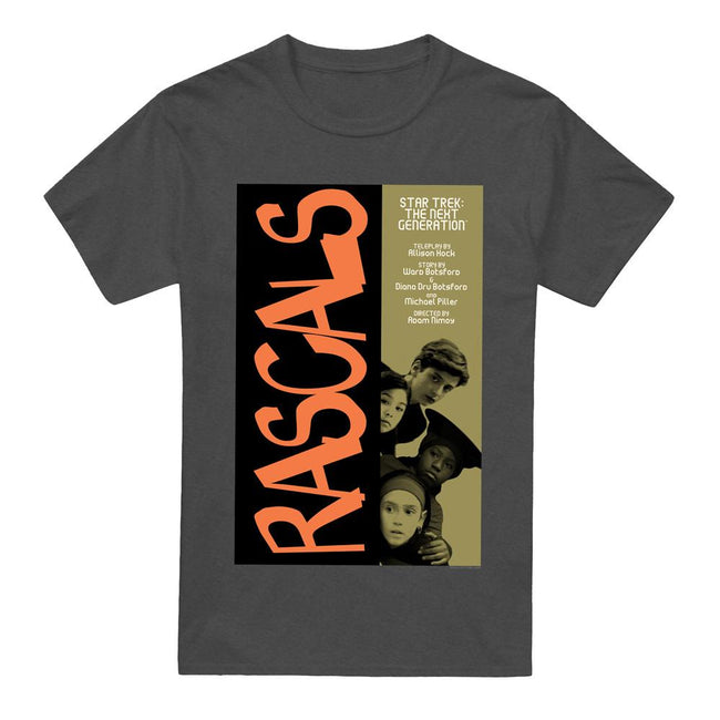 Charcoal - Front - Star Trek Unisex Adult The Next Generation Season 6 Episode 7 T-Shirt