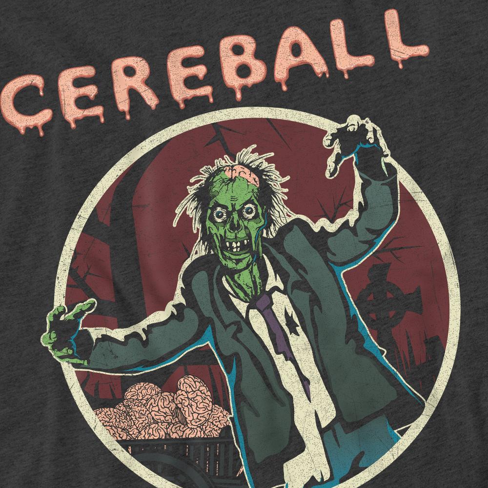 Charcoal - Pack Shot - Hell Fest Unisex Adult Cereball T-Shirt