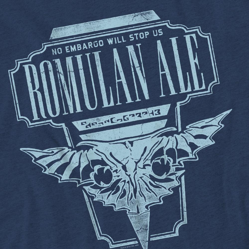 Navy - Pack Shot - Star Trek: The Next Generation Unisex Adult Romulan Ale T-Shirt