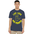 Navy - Lifestyle - Star Trek Unisex Adult Live Long Hand T-Shirt