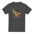 Charcoal - Front - Mighty Mouse Unisex Adult Circle T-Shirt