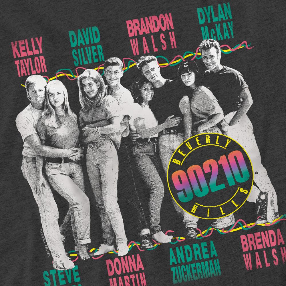Charcoal - Pack Shot - 90210 Unisex Adult We Got It T-Shirt