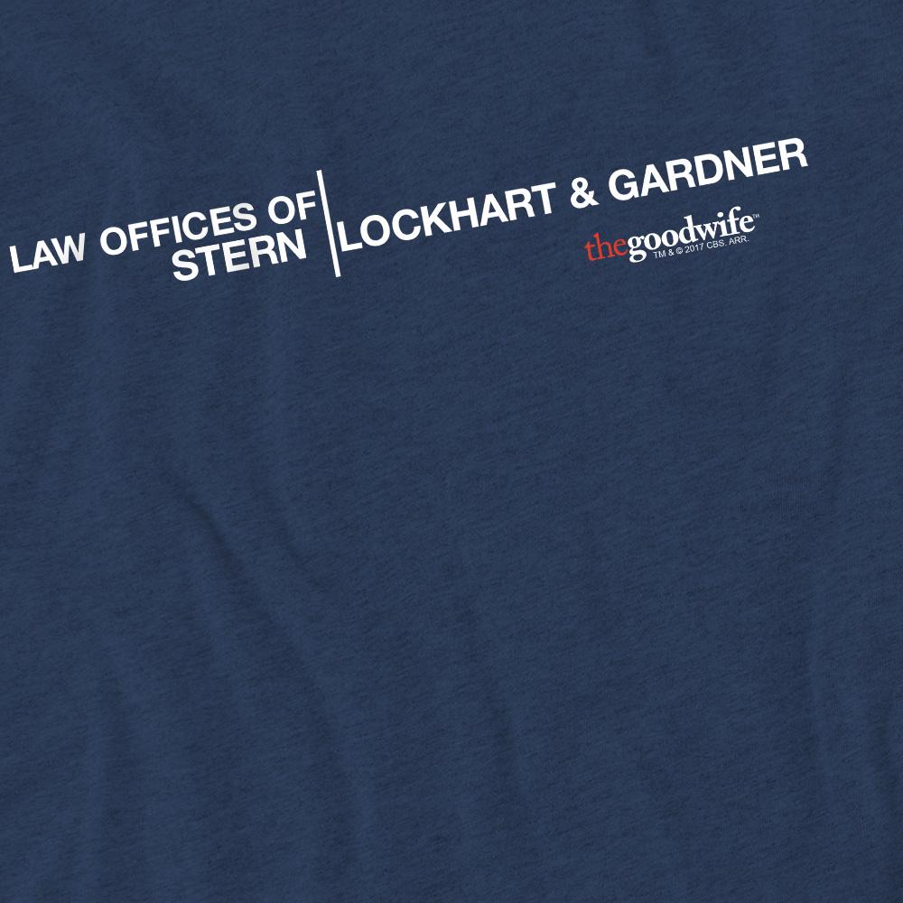 Navy - Pack Shot - The Good Wife Unisex Adult Law Offices T-Shirt