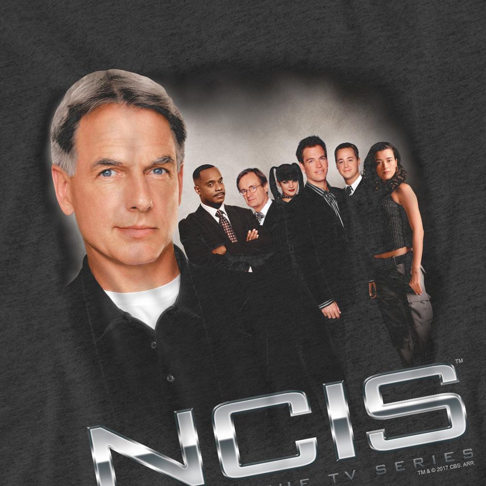Charcoal - Pack Shot - NCIS Unisex Adult Investigators T-Shirt