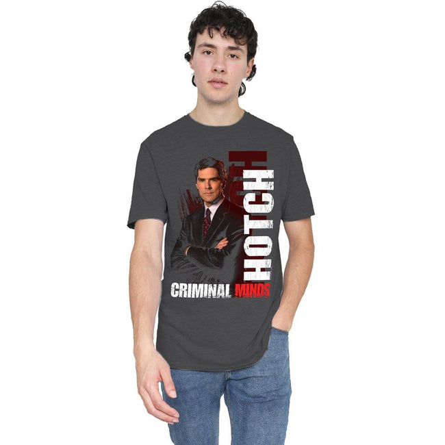 Charcoal - Side - Criminal Minds Unisex Adult Hotch T-Shirt
