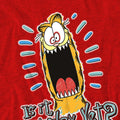 Red - Side - Garfield Unisex Adult Friday T-Shirt