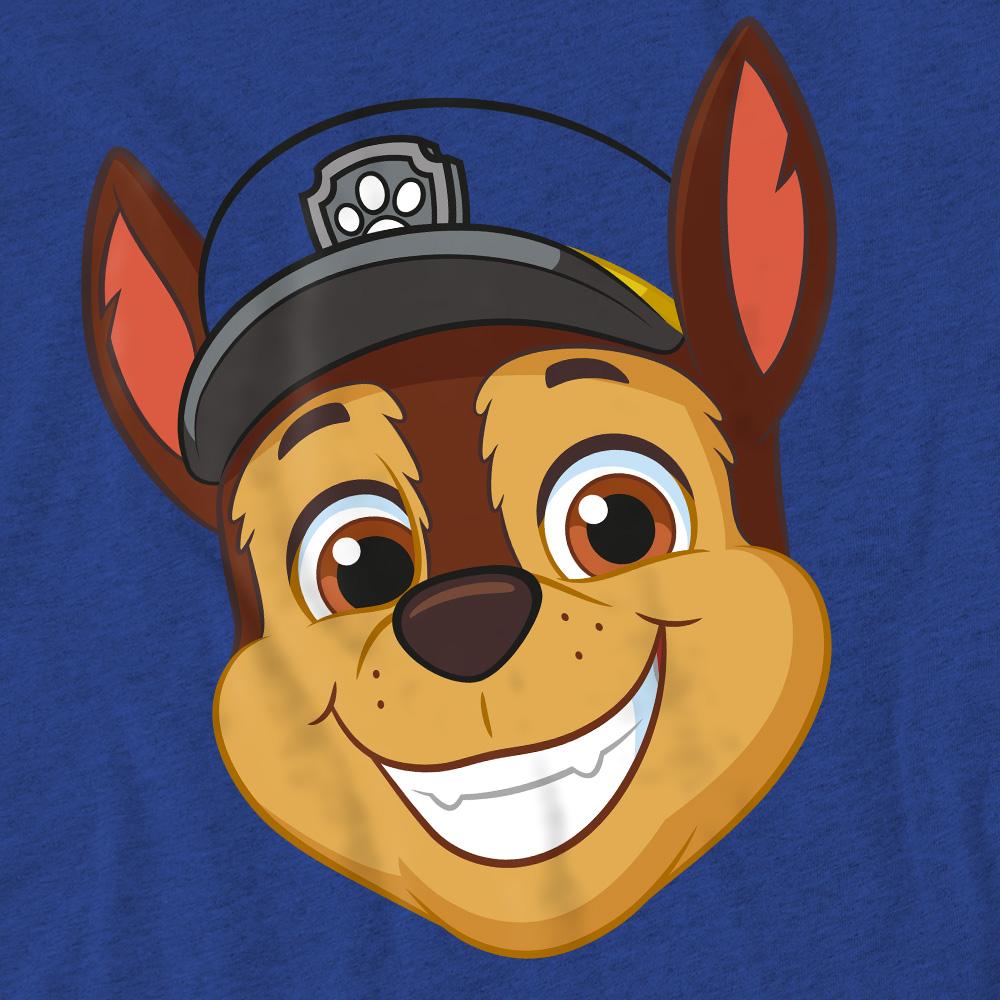 Royal Blue - Pack Shot - Paw Patrol Unisex Adult Grin Chase T-Shirt
