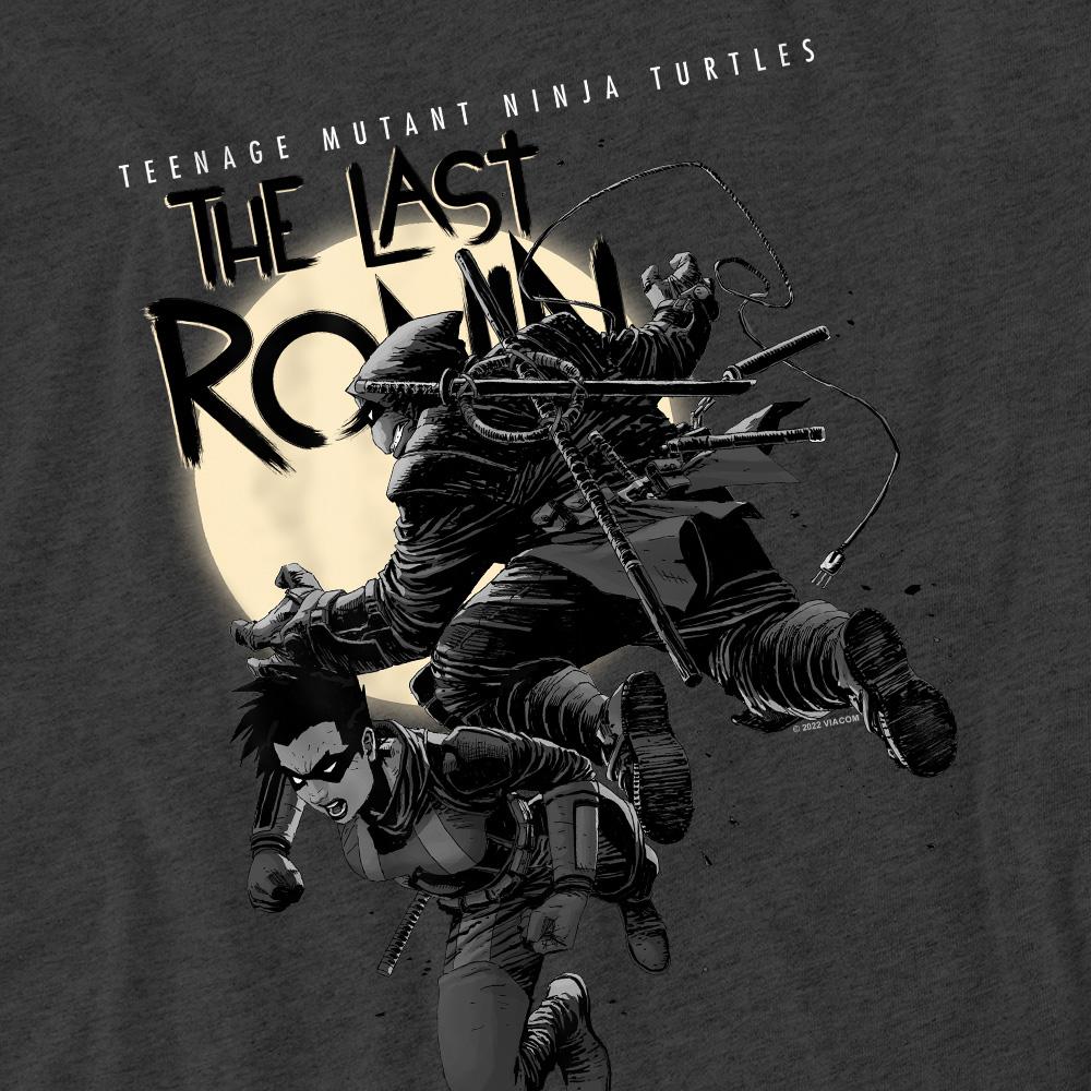 Charcoal - Pack Shot - Teenage Mutant Ninja Turtles Unisex Adult Casey Jones Leaping T-Shirt