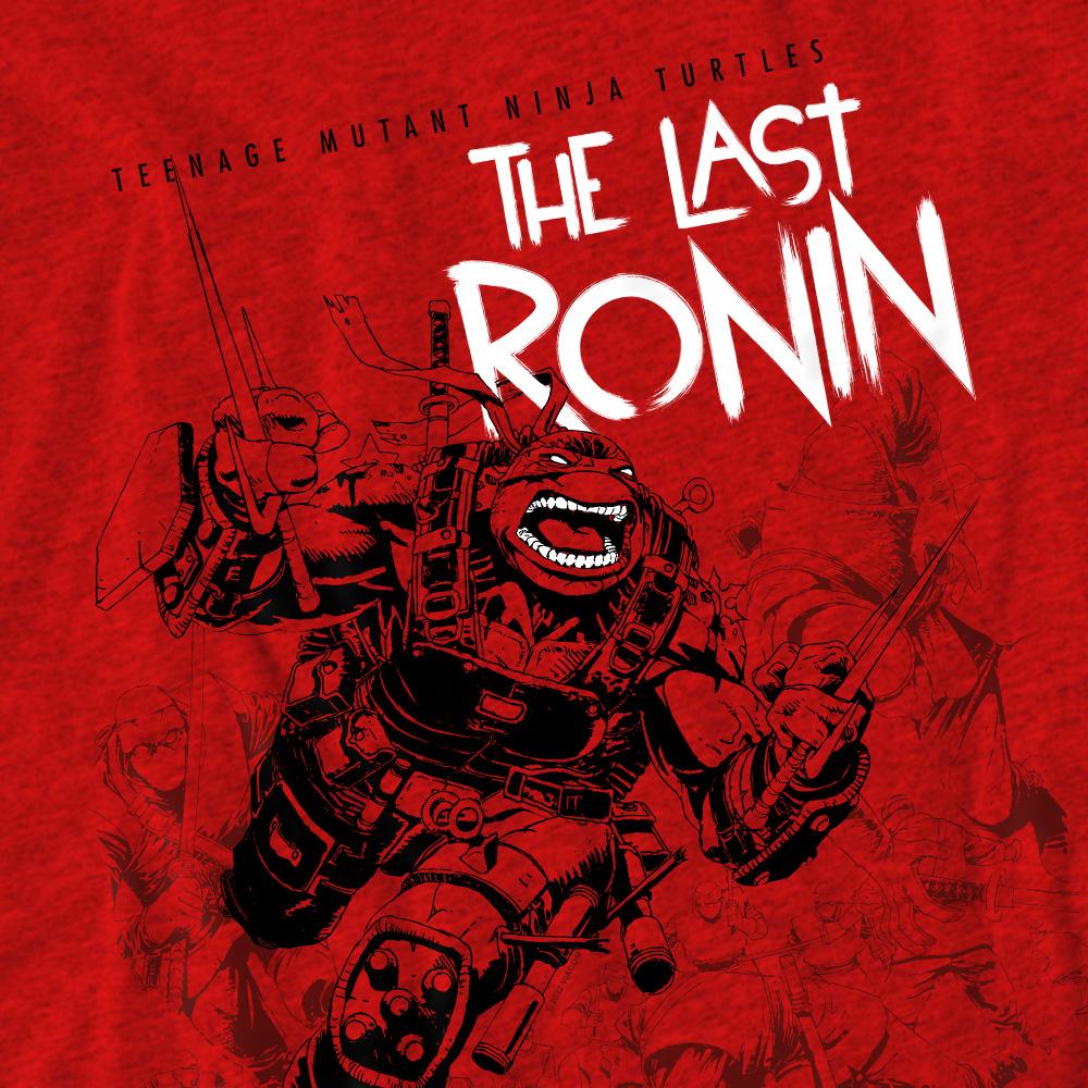 Red - Pack Shot - Teenage Mutant Ninja Turtles Unisex Adult Charging Ronin T-Shirt