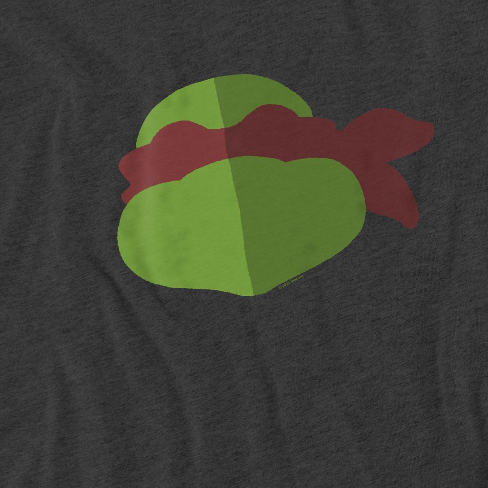 Charcoal - Pack Shot - Teenage Mutant Ninja Turtles Unisex Adult Raphael Face T-Shirt