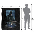 Multicoloured - Pack Shot - Batman Arkham Knight Batcycle Blanket