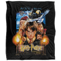 Multicoloured - Back - Harry Potter And The Philosopher´s Stone Movie Poster Blanket