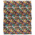 Multicoloured - Front - Harry Potter Chibi Group Blanket