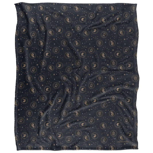 Multicoloured - Front - Harry Potter Hogwarts Houses Blanket