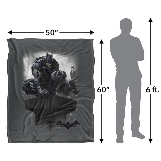 Multicoloured - Pack Shot - Batman Arkham Knight Blanket