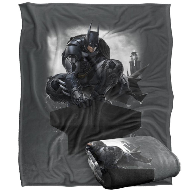 Multicoloured - Side - Batman Arkham Knight Blanket