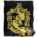 Multicoloured - Side - Harry Potter Hufflepuff Crest Blanket