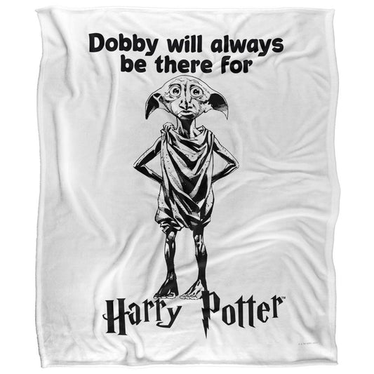 Multicoloured - Front - Harry Potter Always Be There Dobby Blanket