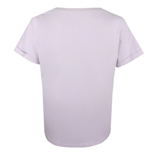 Lavender - Back - Disney Womens-Ladies Mickey Mouse Head T-Shirt