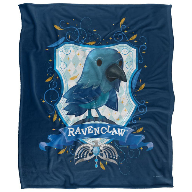 Multicoloured - Front - Harry Potter Ravenclaw Cute Blanket