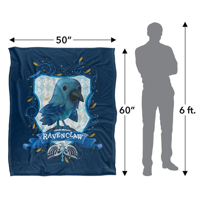 Multicoloured - Pack Shot - Harry Potter Ravenclaw Cute Blanket