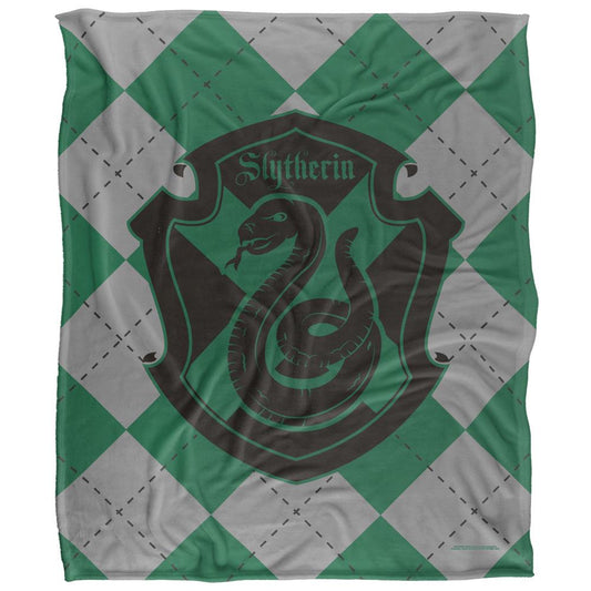 Multicoloured - Front - Harry Potter Slytherin Blanket