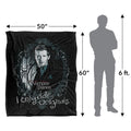 Multicoloured - Pack Shot - Vampire Diaries I Only Date Originals Blanket