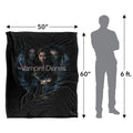 Multicoloured - Pack Shot - Vampire Diaries Smokey Blanket
